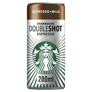 STARBUCKS | Ρόφημα Καφέ Doubleshot Espresso 200ml