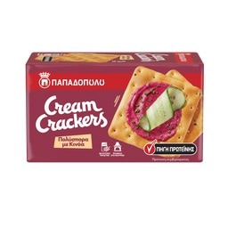 CREAM CRACKERS | Κράκερς Πολύσπορα Κινόα 195g