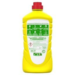 AJAX | ΑΣΠΡΟΣ ΣΙΦΟΥΝΑΣ | Floor Cleaner Tornado Lemon 1lt