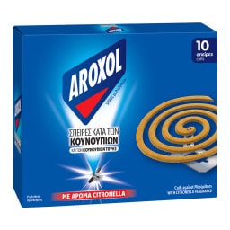AROXOL | Εντομοαπωθητικό Spiral Σπείρες Κουνουπιών 10 Τεμάχια
