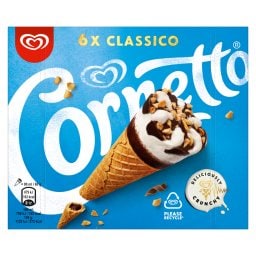CORNETTO | Παγωτό Χωνάκι  6X60gr