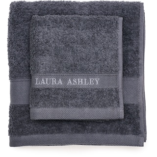 LAURA ASHLEY | Πετσέτες Χεριών Προσώπου Σετ Γκρι 1 Τεμάχιο