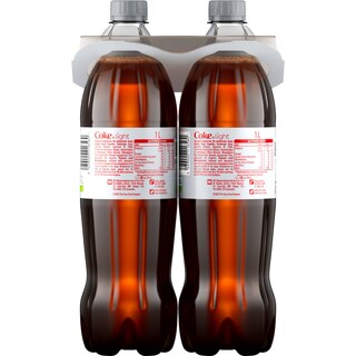COCA COLA | LIGHT | Αναψυκτικό Cola Light Φιάλη 2x1lt