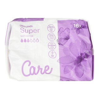 CARE | Σερβιέτες Ultra Super 16 Τεμάχια