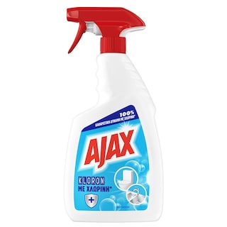 AJAX | KLORON | Spray Καθαρισμού Kloron Με Χλωρίνη Αντλία 750ml