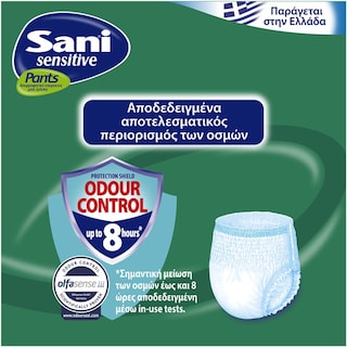 SANI | Εσώρουχα Ακράτειας Sensitive Pants Small No1 14 Τεμ.