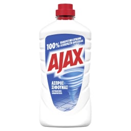 AJAX | ΑΣΠΡΟΣ ΣΙΦΟΥΝΑΣ | Καθαριστικό Πατώματος Άσπρος Σίφουνας Classic 1lt