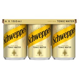 SCHWEPPES | Indian Tonic Water Κουτί 6x150ml