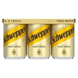 SCHWEPPES | Indian Tonic Water Κουτί 6x150ml