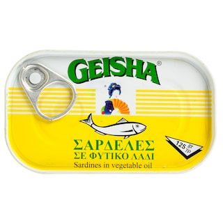 GEISHA | Σαρδέλες σε Φυτικό Λάδι 88g