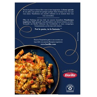BARILLA | Μακαρόνι Fusilli Bucati Corti Collezione 500g