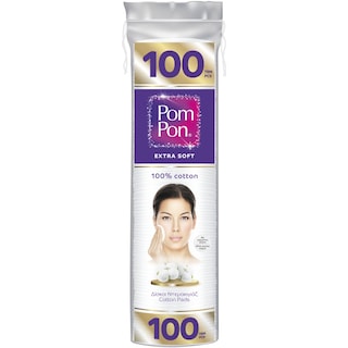 POM PON | Δίσκοι Ντεμακιγιάζ  100 Τεμάχια
