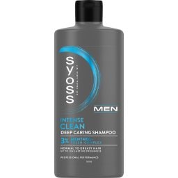 SYOSS | Σαμπουάν Men Clean & Cool Κανονικά Λιπαρά Μαλλιά 440ml