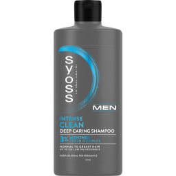 SYOSS | Σαμπουάν Men Clean & Cool Κανονικά Λιπαρά Μαλλιά 440ml