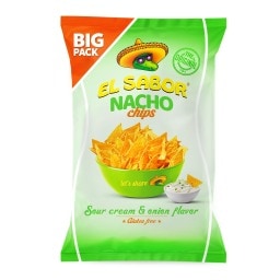 EL SABOR | Τσιπς Nacho Sour Cream & Onion 180g
