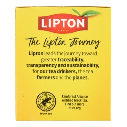 LIPTON | Τσάι Μαύρο Decaf Αρωματισμένο 25x1.5g