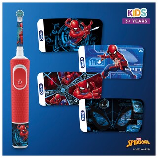 ORAL B | Ηλεκτρική Οδοντόβουρτσα Vitality Kids Spiderman 1 Τεμάχιο