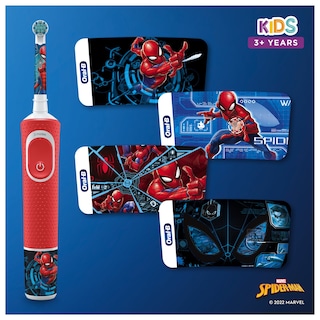 ORAL B | Ηλεκτρική Οδοντόβουρτσα Vitality Kids Spiderman 1 Τεμάχιο