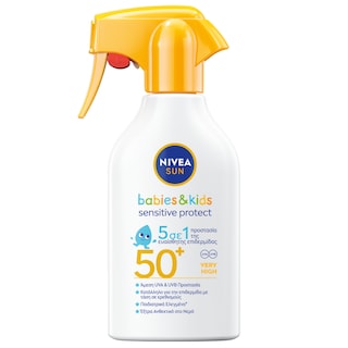 NIVEA | Αντηλιακό Kids Sensitive Trigger SPF50+ 270ml