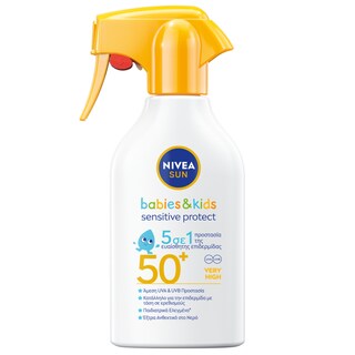 NIVEA | Sunscreen Spray Sensitive Protect SPF50+ Trigger 270ml