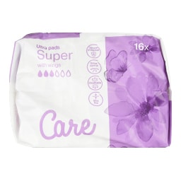 CARE | Σερβιέτες Ultra Super 16 Τεμάχια