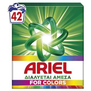 ARIEL | Σκόνη Πλυντηρίου Ρούχων Color 42 Μεζούρες
