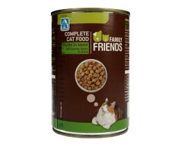 FAMILY FRIENDS | Γατοτροφή Αρνί & Βοδινή Καρδιά 400g