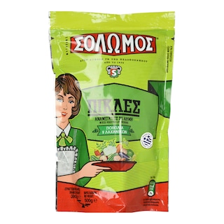 ΣΟΛΩΜΟΣ | Ανάμεικτες Πίκλες σε Άλμη 300g