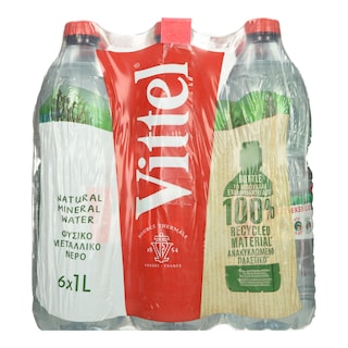 VITTEL | Νερό Φυσικό Μεταλλικό 6x1lt