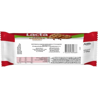 LACTA | Μπισκότα Choco Cookies Hazelnut 135g