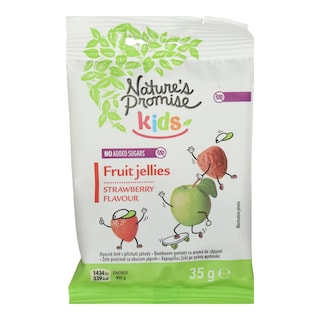 NATURE'S PROMISE | Καραμέλες Ζελεδάκια Φράουλα 35g