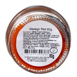 - | Χαβιάρι Κόκκινο Masago Red 80g