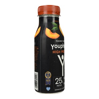 YOUPHORIA | Ρόφημα Γιαουρτιού High Protein Ροδάκινο 250ml