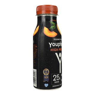 YOUPHORIA | Ρόφημα Γιαουρτιού High Protein Ροδάκινο 250ml