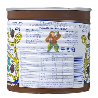 CHOVAS | Κάστανο Κρέμα Clement Faugier 500g