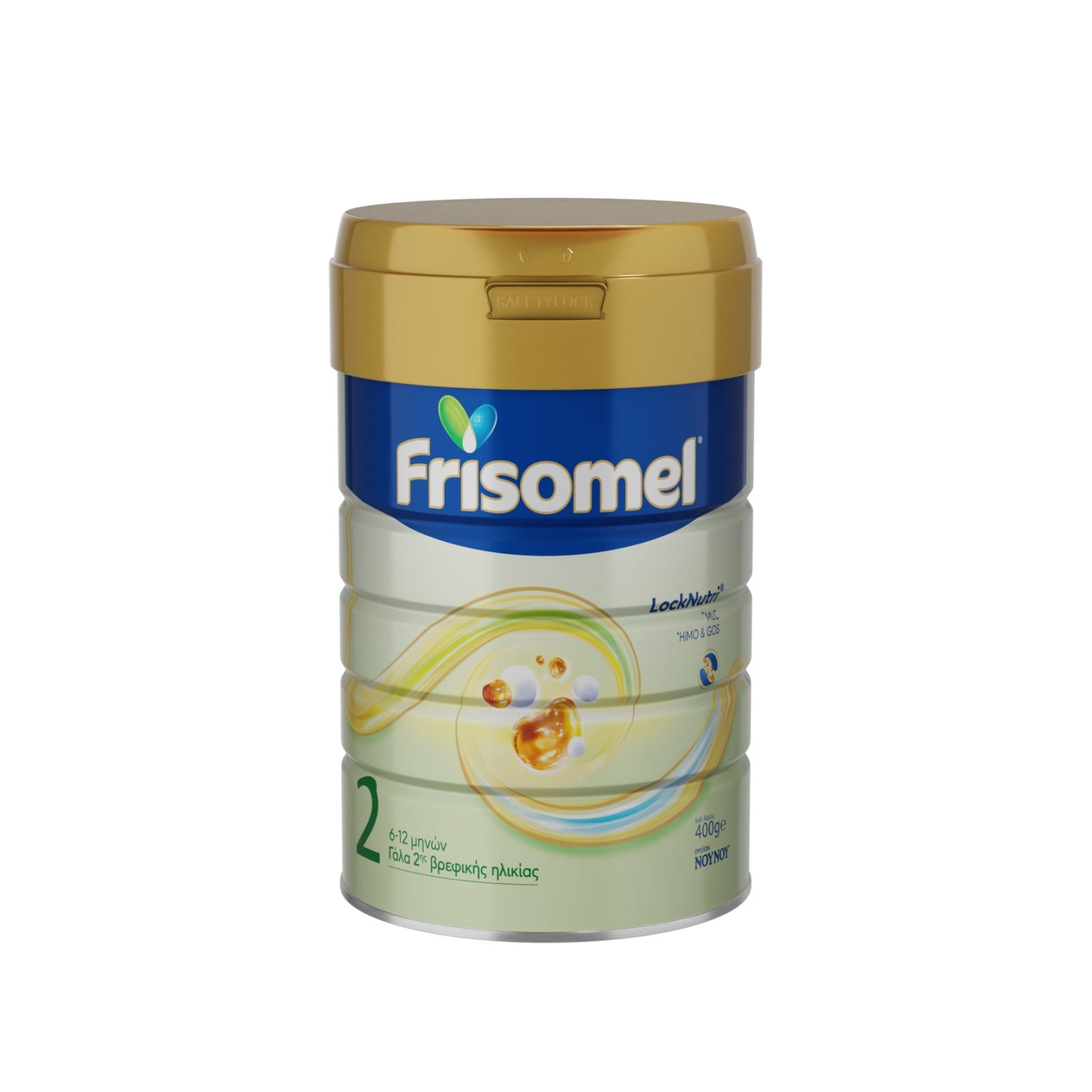 FRISOMEL Γάλα 2ης Βρεφικής Ηλικίας Σκόνη Βρέφη 6 μηνών 400g