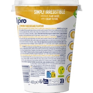 ALPRO | Φυτικό Επιδόρπιο Σόγιας Cheesecake Λεμόνι Vegan 400g