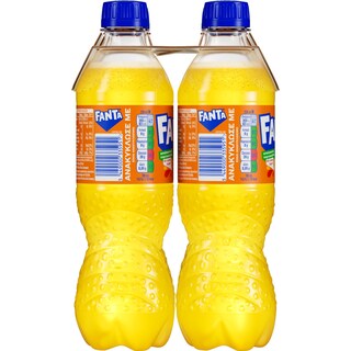 FANTA | Πορτοκαλάδα Φιάλη 4x500ml