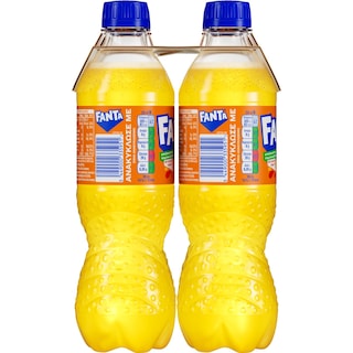 FANTA | Πορτοκαλάδα Φιάλη 4x500ml