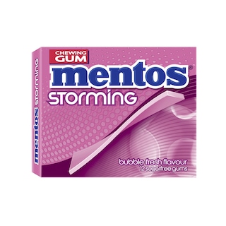 MENTOS | Τσίχλες Storming Bubble Fresh 33g