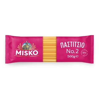MISKO | Μακαρόνια Παστίτσιο Νο2 500g