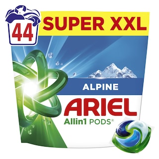 ARIEL | Kάψουλες Πλυντηρίου Ρούχων Allin1 Pods Alpine 44 Τεμάχια