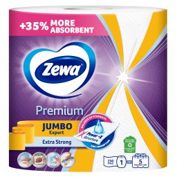 ZEWA | Χαρτί Κουζίνας Jumbo Premium 3 Φύλλα 654g