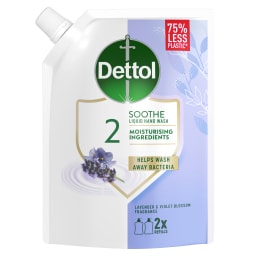 DETTOL | Liquid Soap Antibacterial Lavender Refill 500ml