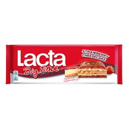 LACTA | Σοκολάτα Big Time Cheesecake Φράουλα 300gr