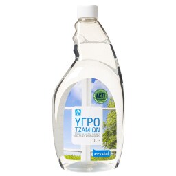 Καθαριστικό Τζαμιών Crystal Ανταλλακτικό 1lt