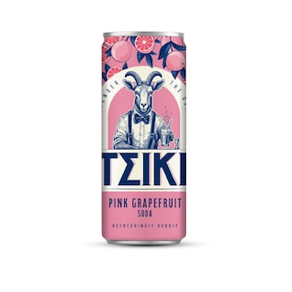 TSIKI | Pink Grapefruit Soda Κουτί 330ml