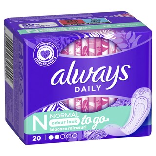 ALWAYS | Σερβιετάκια Normal To Go 20 Τεμάχια