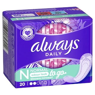 ALWAYS | Σερβιετάκια Normal To Go 20 Τεμάχια