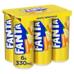 FANTA | Λεμονάδα Κουτί 6x330ml